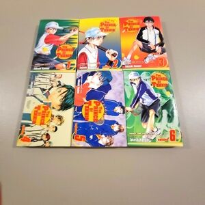 The Prince of Tennis Vol. 1-6 Takeshi Konomi, Shonen Jump Graphic Novels